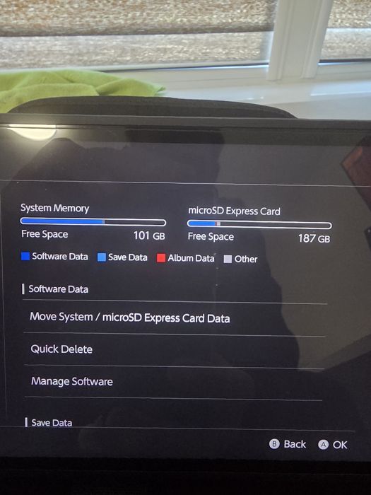 Nintendo switch 2+ 256Gb sd