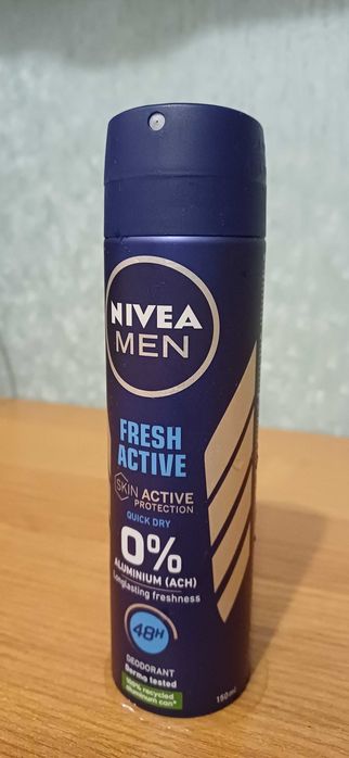 Дезодорант Nivea Men - Fresh Active, новый, не пользовались.
