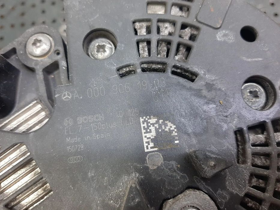 alternator 1.6 b 270910 mercedes  cla x117 a-class w176  b-class w246  a0009061903