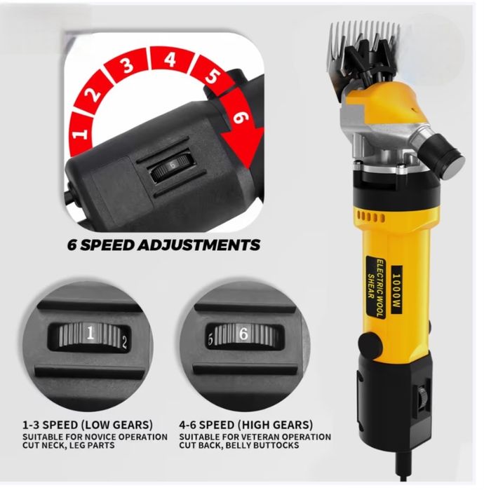 Mașină de tuns oi electrică 1000W