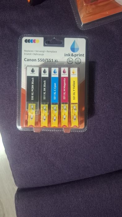 Cartușe de cerneală (XL)Canon PGI-550XL / CLI-551XL
