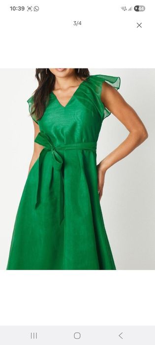 Rochie de ocazie- verde smarald intens-Coast