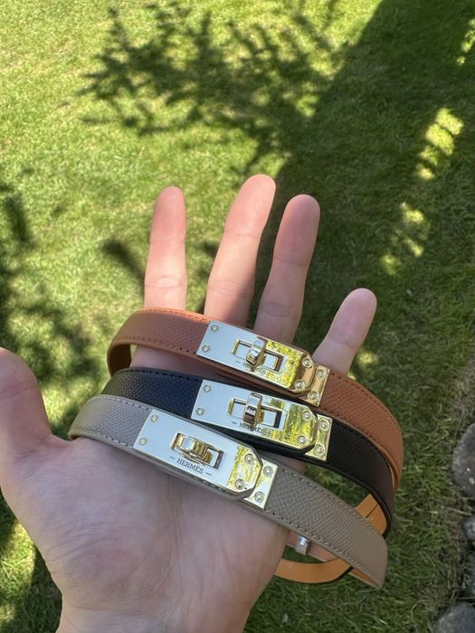 Hermes НОВ Модел Естествена кожа