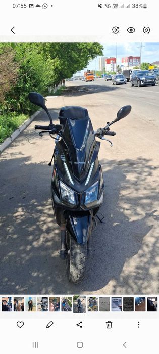 Мопед скутер Самурай