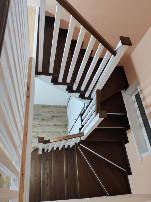 Лестница каркас обшивка