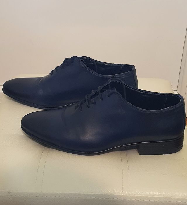 Pantofi bărbați piele naturală ELION nr. 38 bleumarin