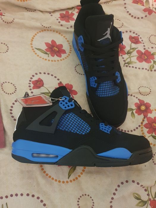 Jordan 4 blue thunder 44