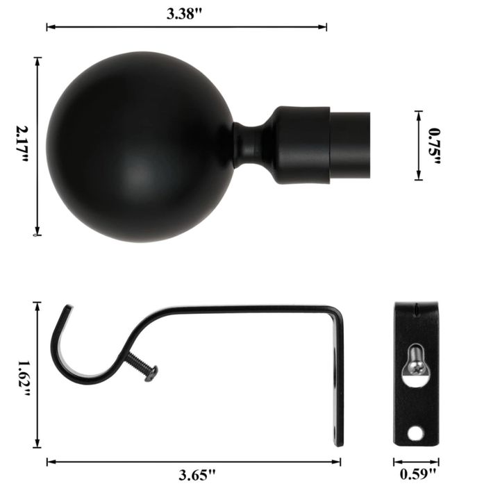 Метален корниз.,