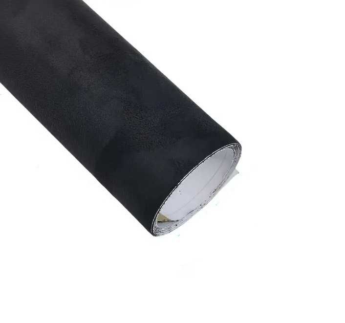 Винил черен "Алкантара"