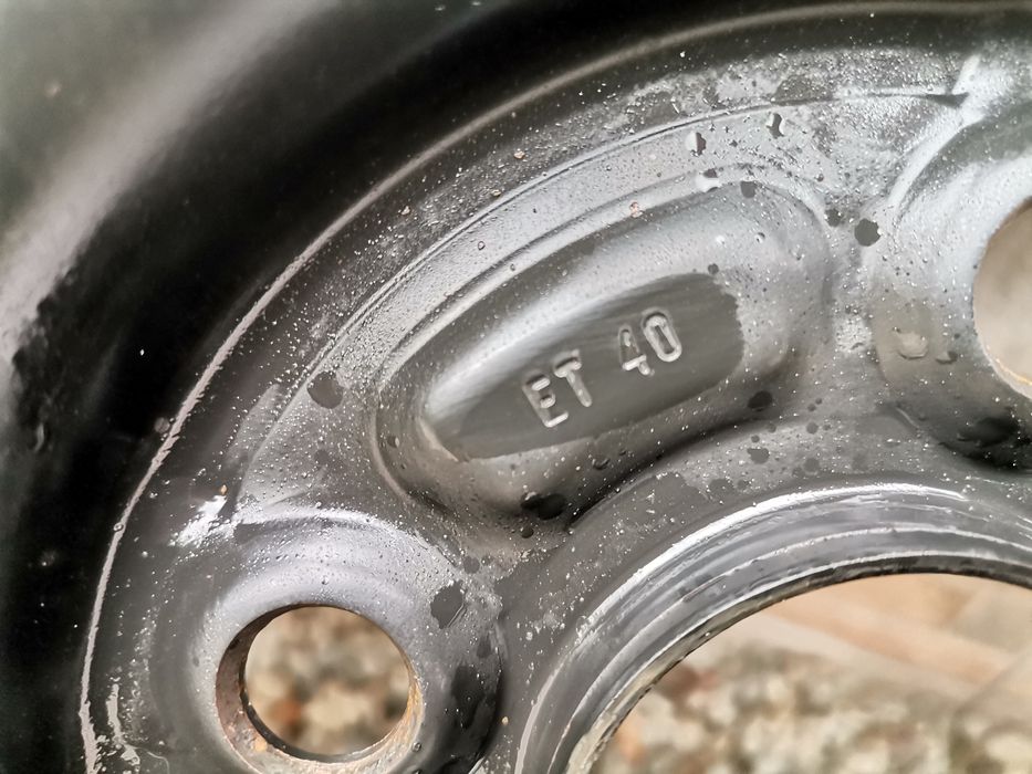 Jante Oțel 4x100  r15 +Anvelope vara 175/65r15