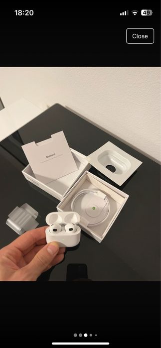 Casti wireless bluetooth compatibile ios, android