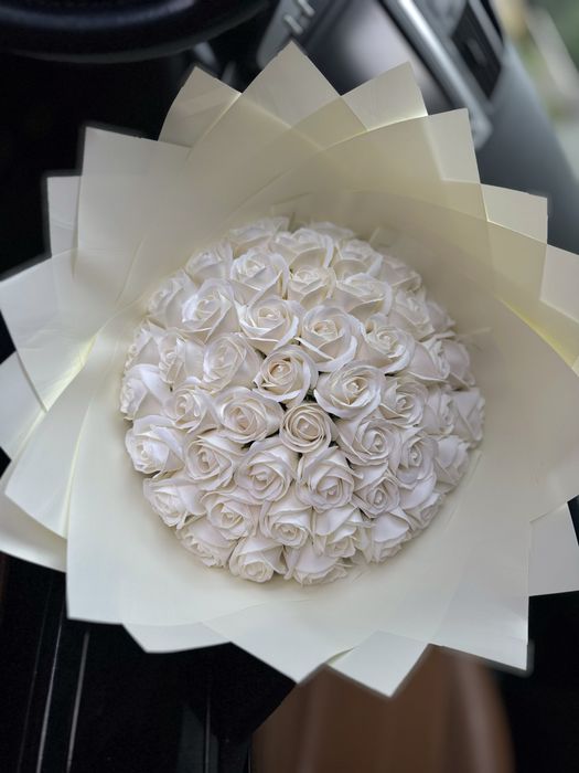 Buchet de flori din sapun