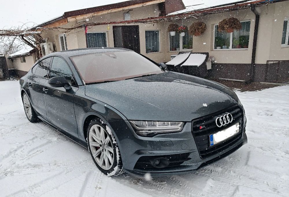 Audi A7 Audi A7 BiTdi 320cp ,3x Sline,cam360, carlig,webasto+multe optiuni