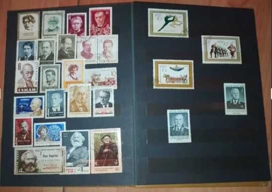 Почтовые марки разной тематики