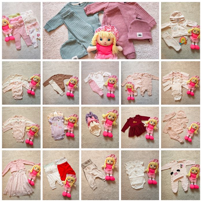 Lot hăinuțe bebe fetiță