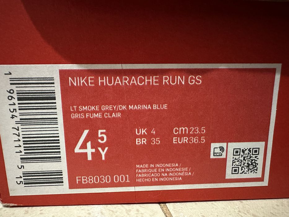 Nike Huarache Run GS 36.5