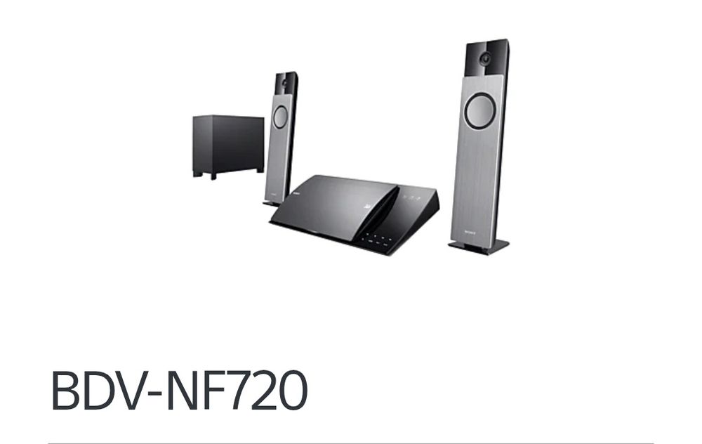 Blu-Ray home theater system  SONY BDV-NF720