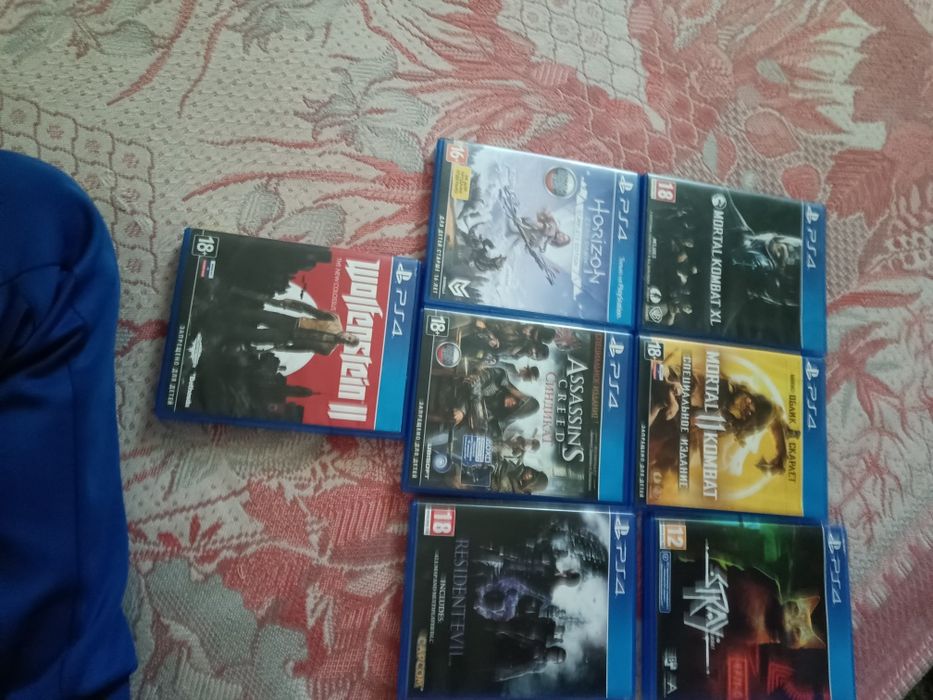 Продажа игр на PS4
