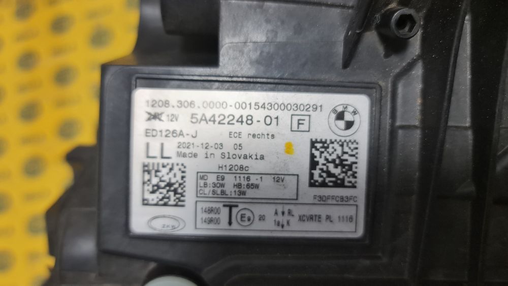 Far full led dreapta BMW 2 U06 5A42248 avariat