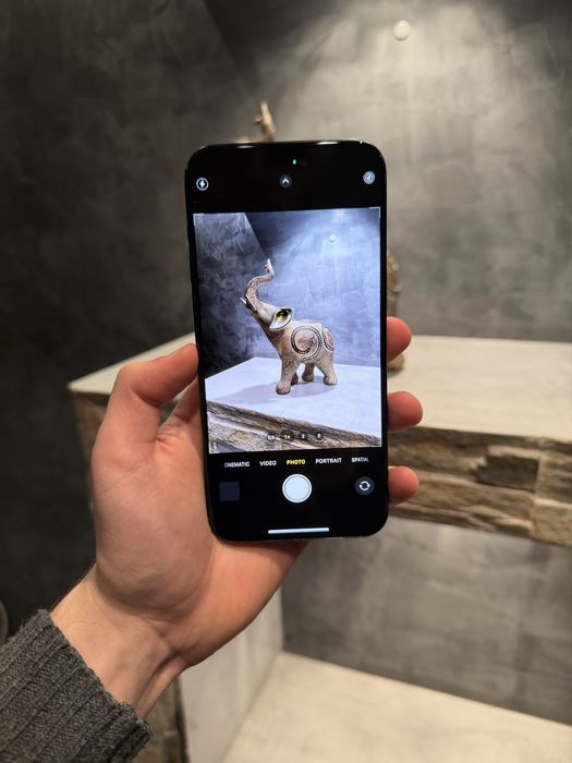 100% battery! КАТО НОВ Iphone 15 Pro Max Blue Titanium