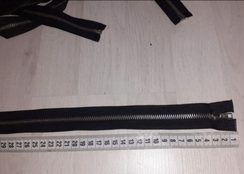Fermoare diferite lungimi si la metru, dinti metalici si plastic