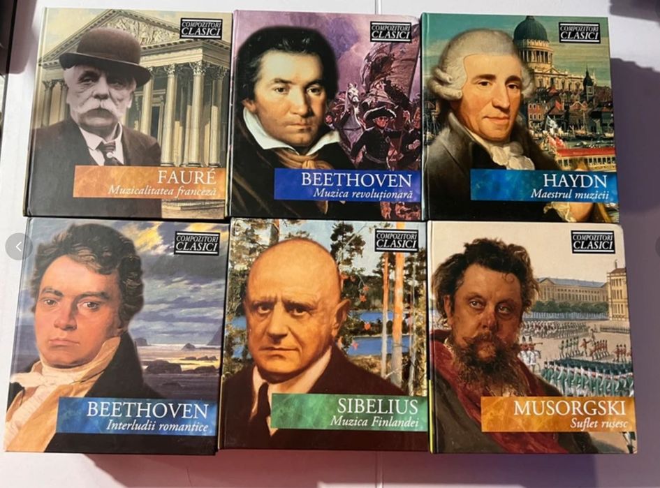 Compozitori Clasici - Colecție de 30 de cd-uri și broșuri