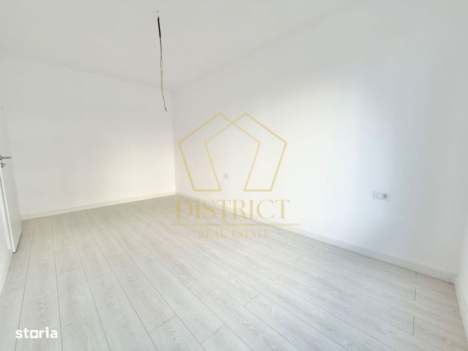 Apartament cu 2 camere, 54 mp utili la parter finalizat la asfalt in G
