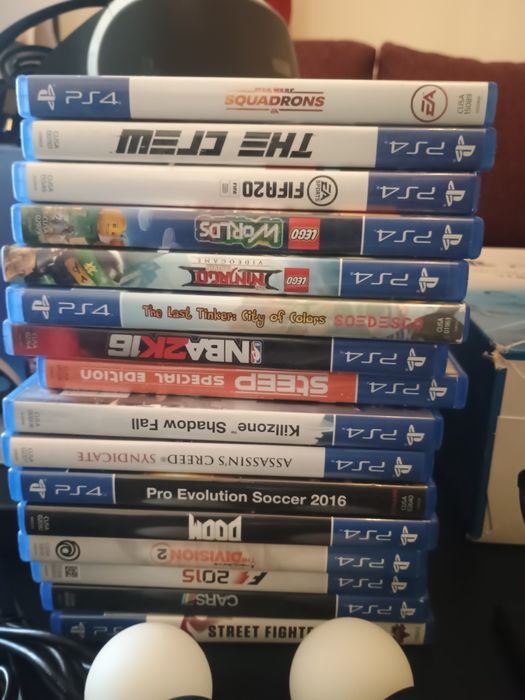 PS4+VR+игри , комплект