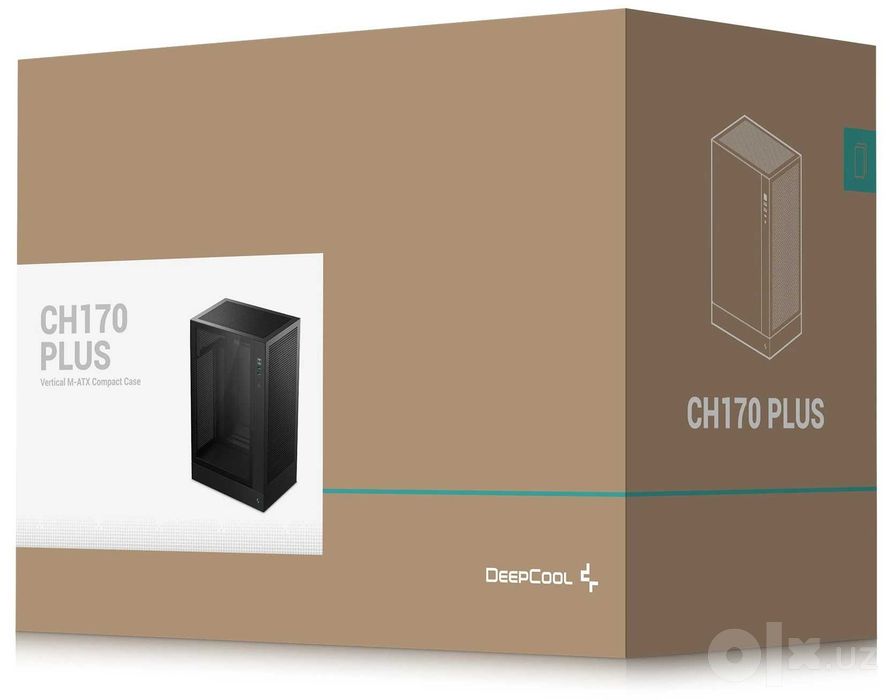 - Компьютерный корпус Deepcool CH170 PLUS Black