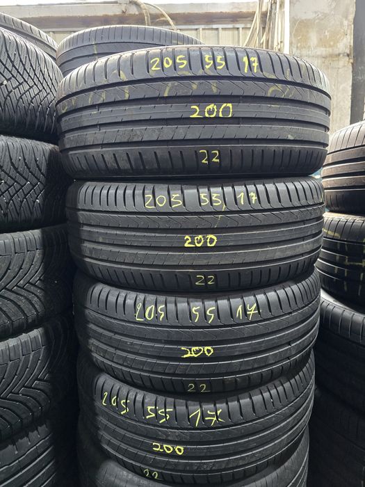 4x 205/55/17 VARA PIRELLI 2022 Stare excelentă