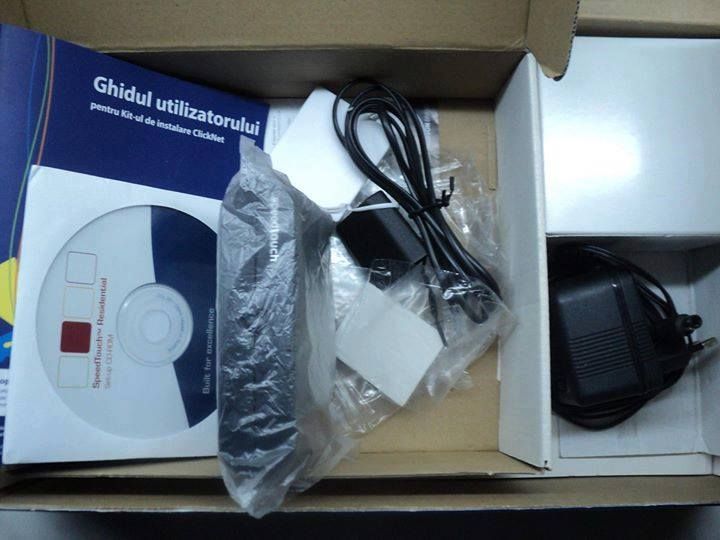 Kit ClickNet Modem ADSL Thomson SpeedTouch ST516 V6 NOU Thomson ST516