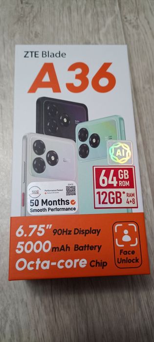 ZTE blade A 36-новый