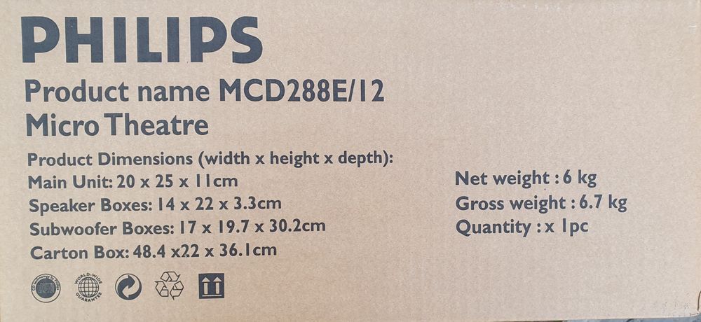 PHILIPS  mcd288E/12