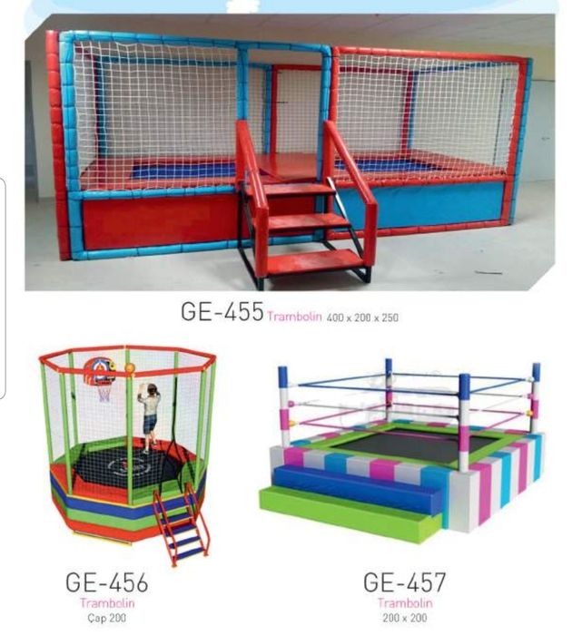 Плеиграунд нови различни размери и настилки за вътре и вън