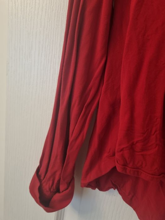 Bluza visinie Mango S de ocazie material fin