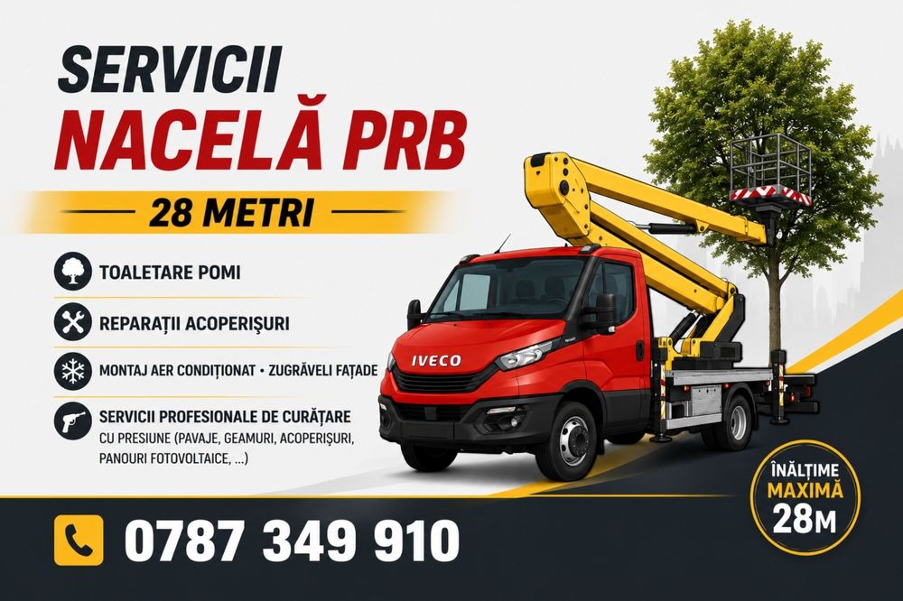 Închiriere nacela! Servicii