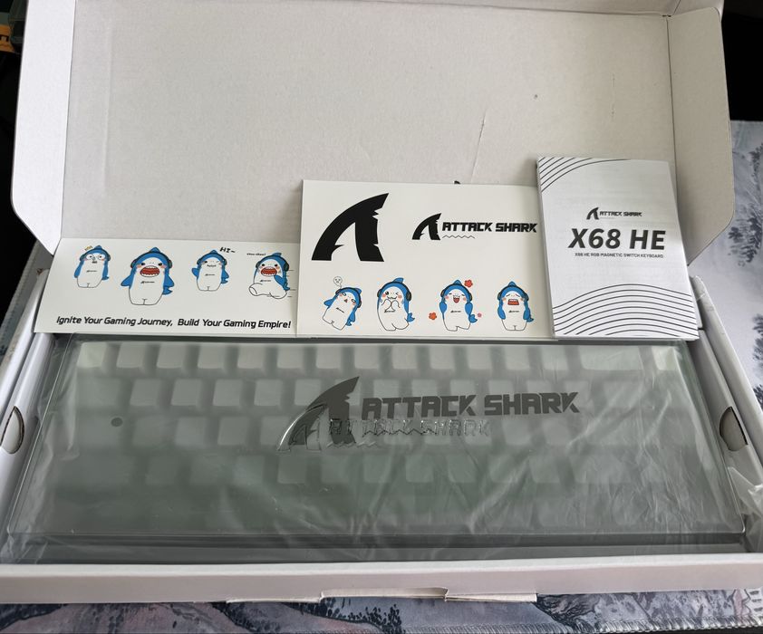 Tastatura Gaming Attack Shark X68 Hall Effect