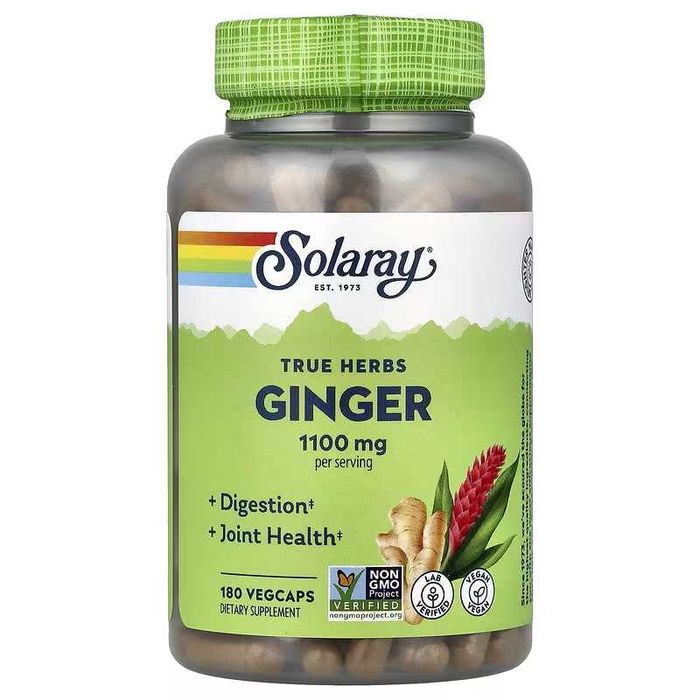 Solaray имбирь Ginger Корень имбиря