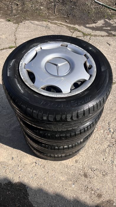 Шины с дисками мерседес 15 р