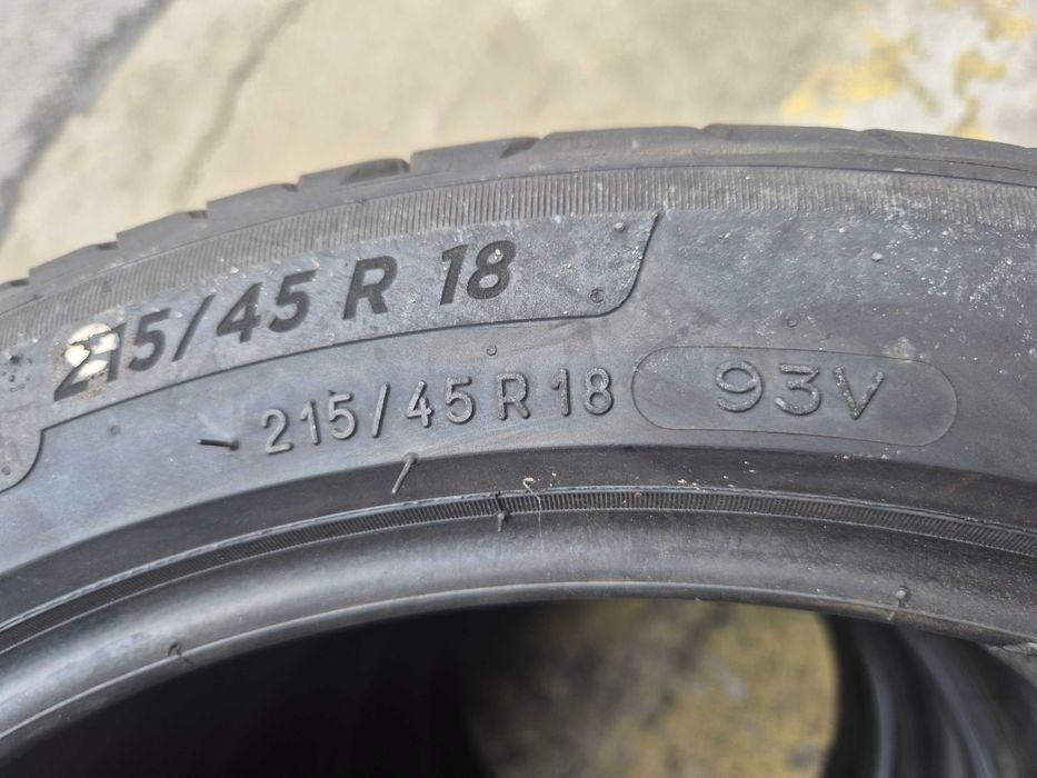 4 Anvelope de VARA - 215/45/18 93V - Michelin E-Primacy - DEMO NOI - DOT 2023 !
