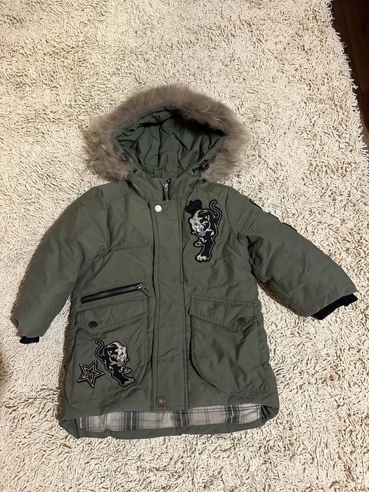 Зимняя оч теплая парка "Choupette" (Чоупетте) на 1.5-2 года