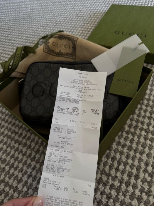 Оригинал Gucci сумка полный комплект