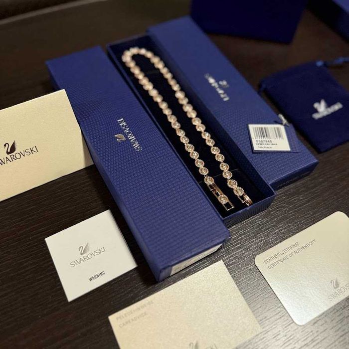 Lantisor/Colier Angelic Rose/Gold Swarovski