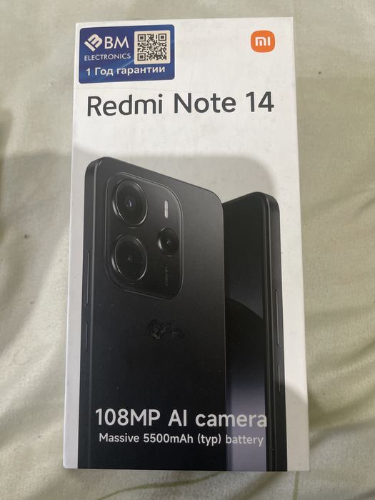 Redmi note14 korobka dakument bor ekran almashkan qolgan joylari o’zin