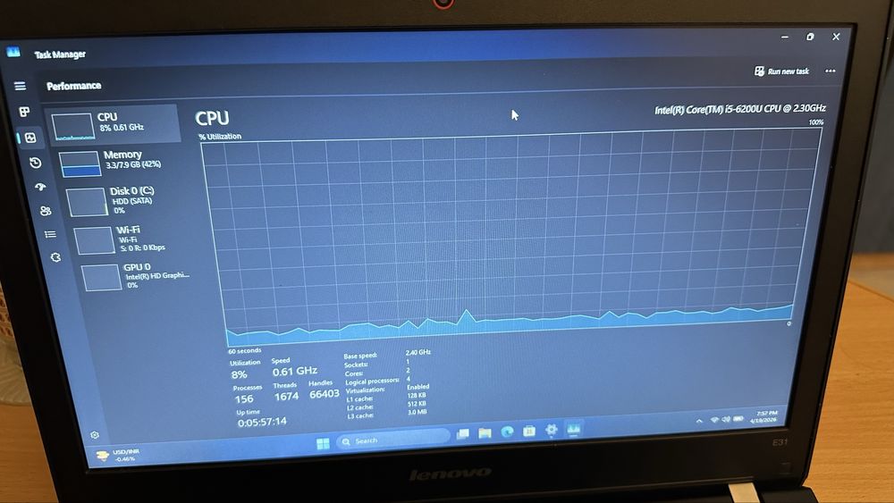 Laptop Lenovo E31-80