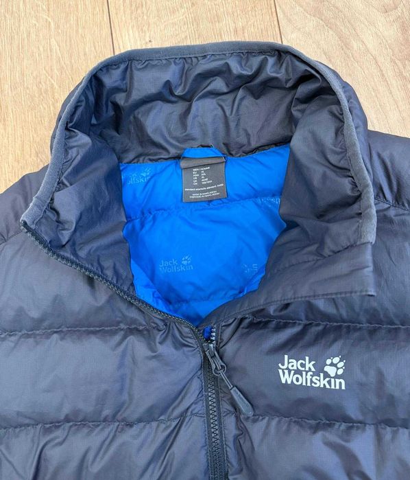 Jack Wolfskin XL barbati geaca puf si pene Stormlock impermeabila