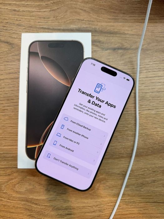 iPhone 16pro , Desert Titanium 128 gb