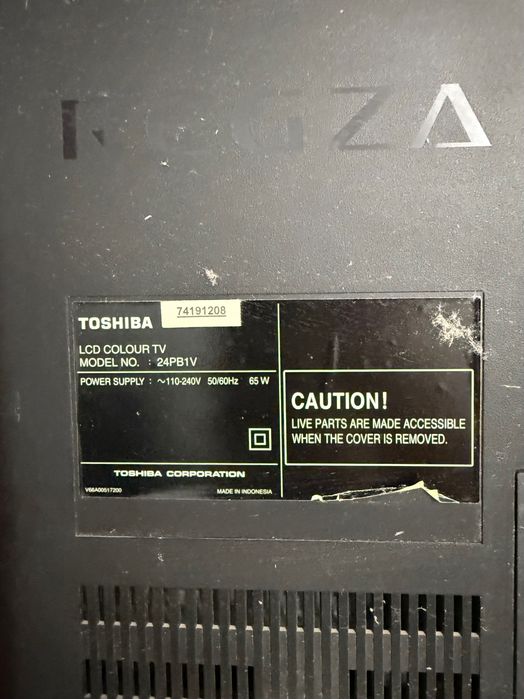 Телевизор Toshiba, не смарт
