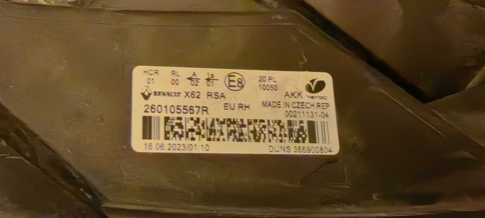 Фар за Renault Master LED / Рено Мастър ЛЕД