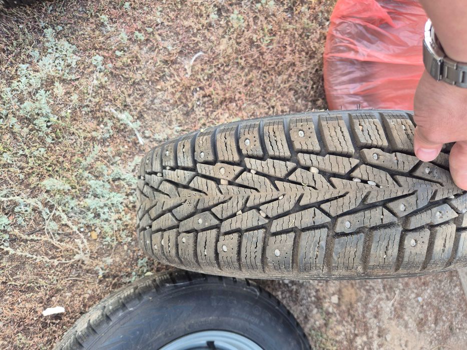 Зимние шины, шипованные